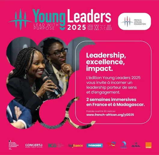 La French-African Foundation choisit Madagascar pour son programme Young Leaders  2025